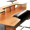 نمای جلو میز استودیو اربیت - دکونیک تولید کننده پنل آکوستیک - studio desk Orbit - deconik